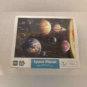 Space Planet 1000 pieces jigsaw puzzle Gull sealed